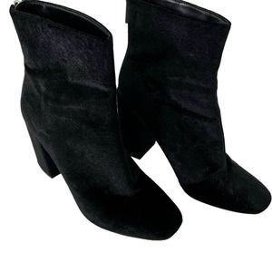 Jessica Simpson Black Embossed‎ Booties Size 7.5